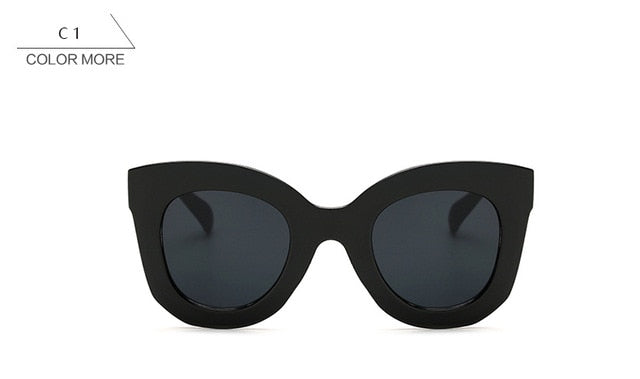 HAPIGOO 2019 New Fashion Cat Eye Sunglasses For Women