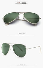 Load image into Gallery viewer, KDEAM Air Force Pilot Polarized Sunglasses For Men
