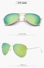 Load image into Gallery viewer, KDEAM Air Force Pilot Polarized Sunglasses For Men