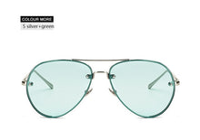 Load image into Gallery viewer, HAPIGOO Fashion Rimless Avition Sunglasses For Women