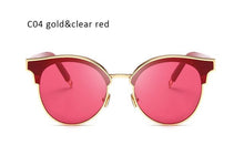 Load image into Gallery viewer, HAPIGOO  Cat Eye Sunglasses For Women