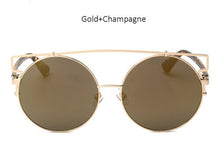 Load image into Gallery viewer, HAPIGOO Oversized Cat Eye Sunglasses For Women